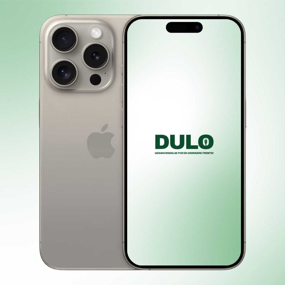 iPhone 15 Pro neutralt titanium