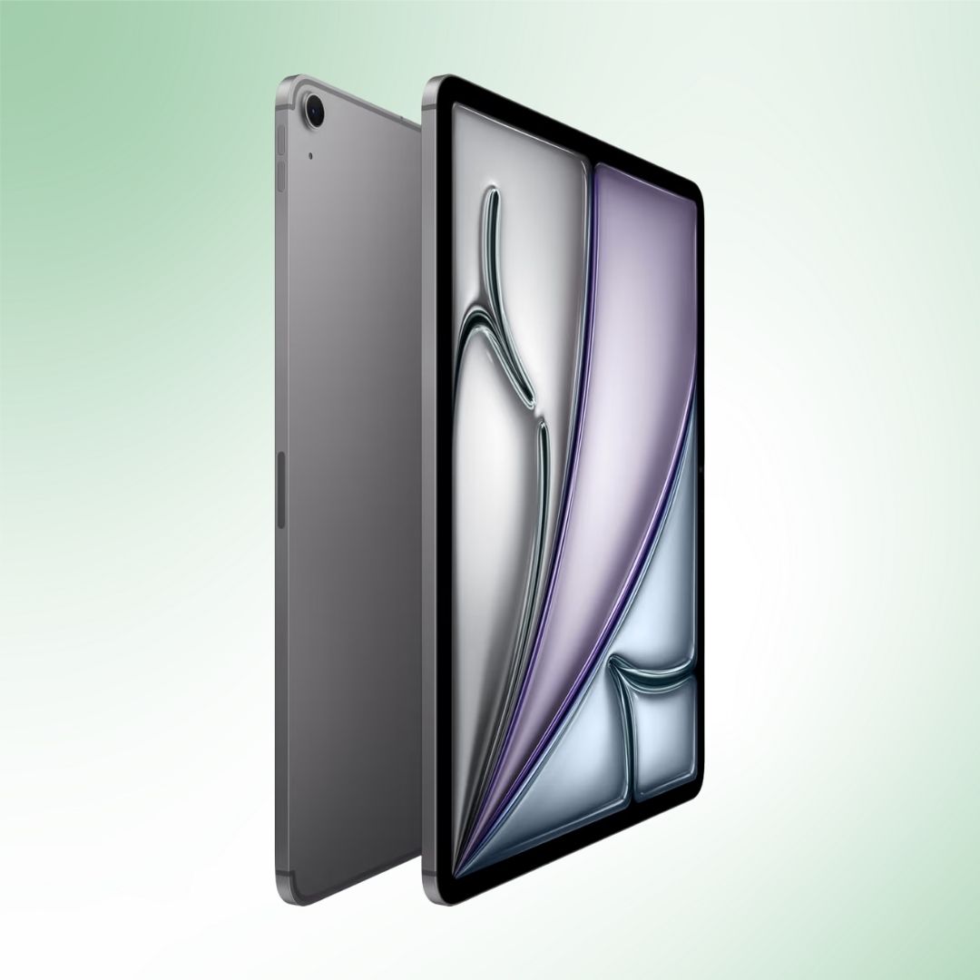 iPad Air 13'' M2, wifi + Cellular, 2024 (A2899) skrå vinkel