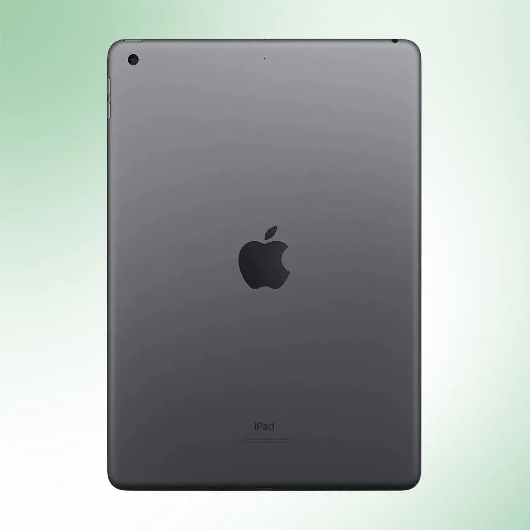 iPad 8. Gen space gray bagside