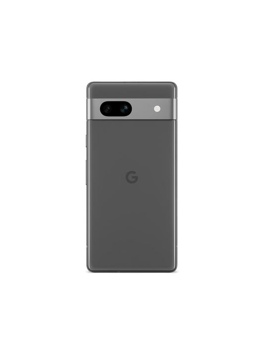 Google Pixel 7a i Charcoal – officielt produktbillede