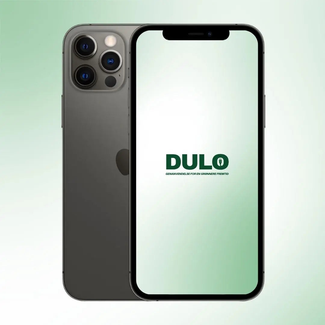 iPhone 12 Pro Max grafitgrå front