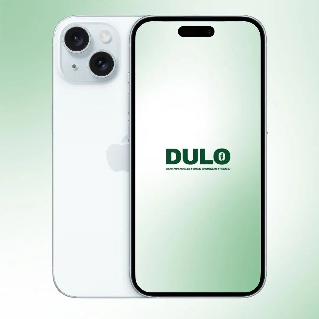 iPhone 15 Plus blå front
