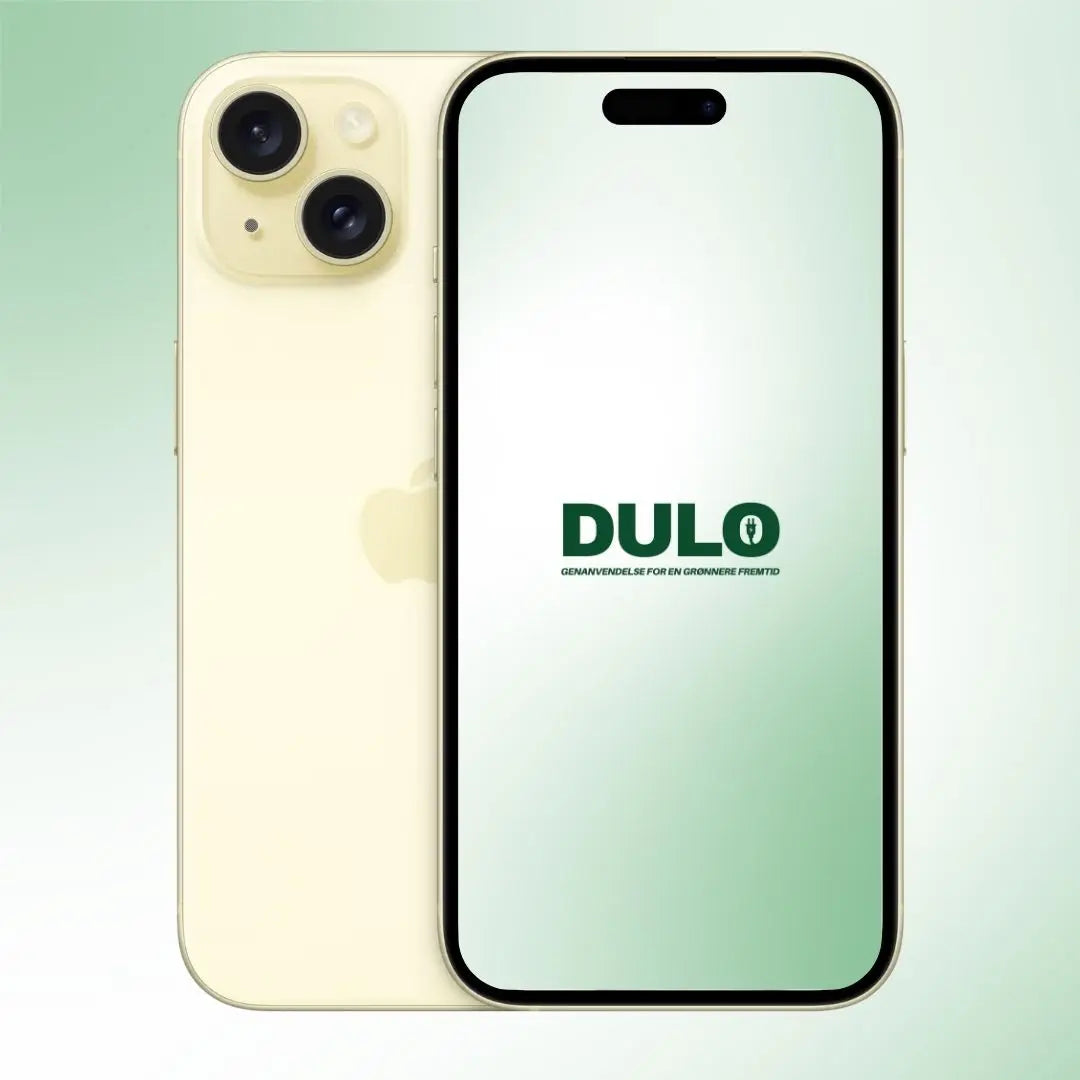 iPhone 15 Plus gul