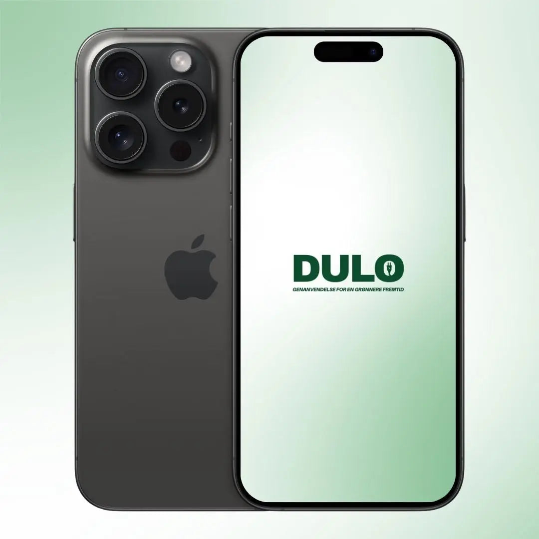 iPhone 15 Pro Max sort titanium
