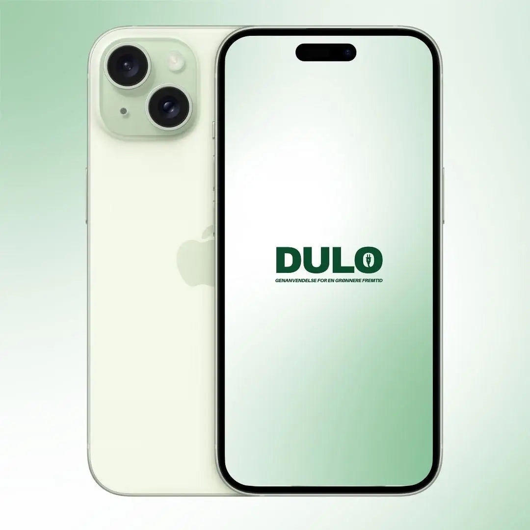 iPhone 15 grøn