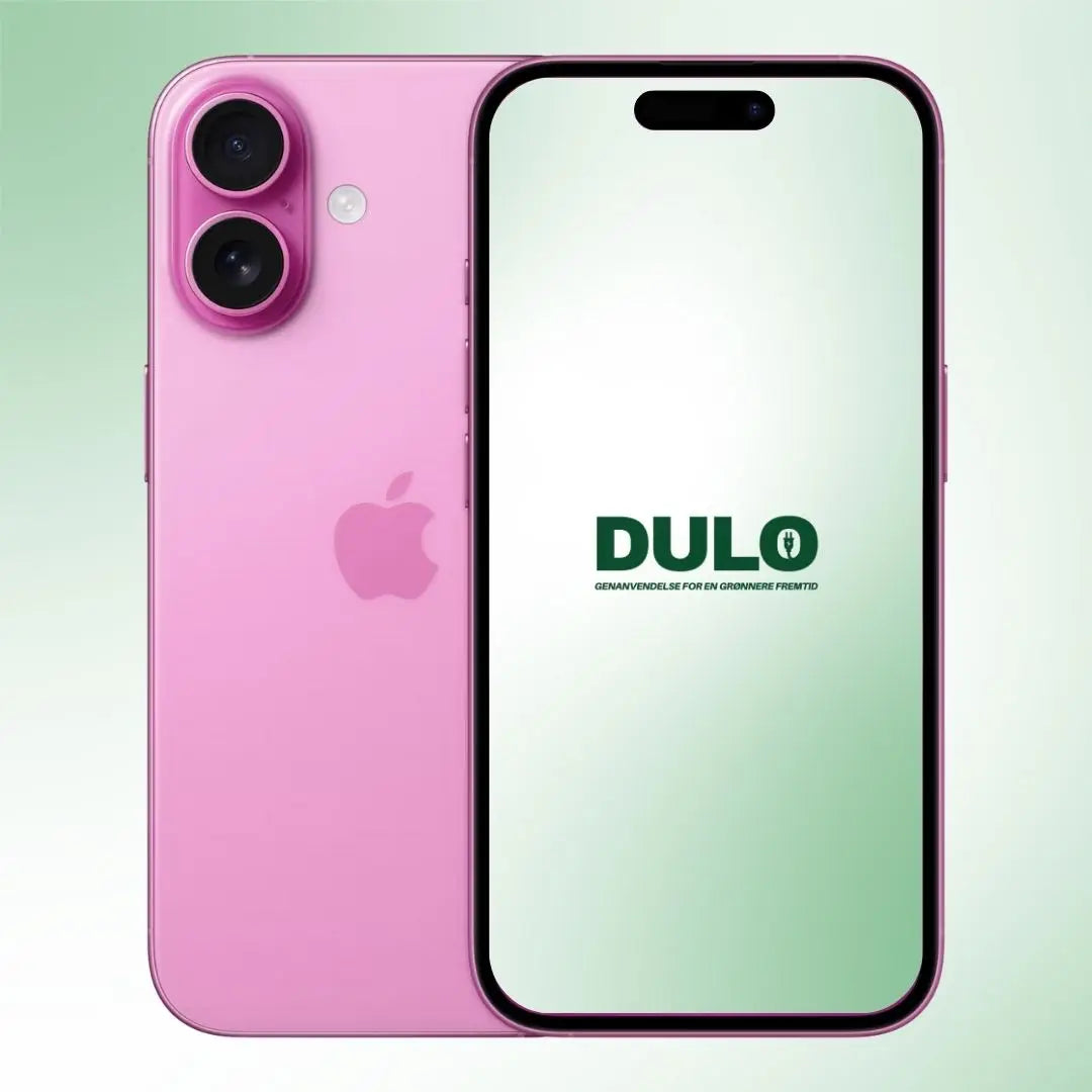 iPhone 16 Plus lyserød